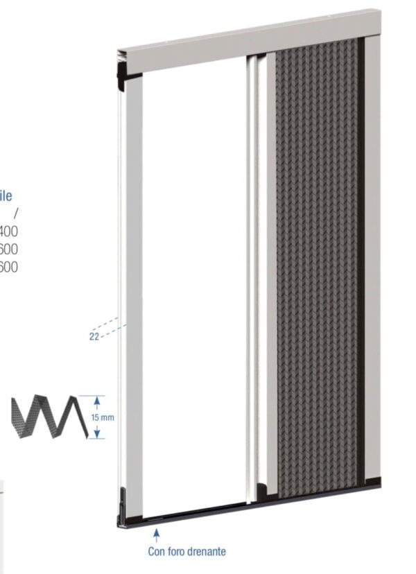 Zanzariera Laterale LP22-1 Anta